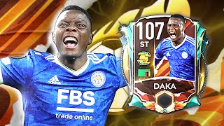 CHEAP TRASH 107 PATSON DAKA TOP TRANSFER REVIEW  FIFA MOBILE 21 [upl. by Conti]