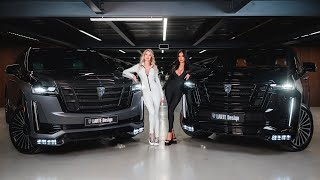 2024 CADILLAC ESCALADE IN STOCK VS LARTE BODY KIT [upl. by Eeleak]