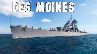 World of WarShips Des Moines  3 Kills 272K Damage [upl. by Imoian]