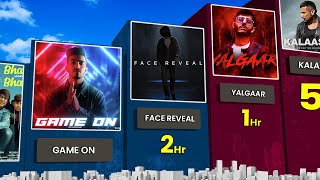 Fastest 1M Likes Video  Ajju Bhai Face Reveal  TOTAL GAMING  KALAASTAR Yo Yo Honey Singh [upl. by Ganny]