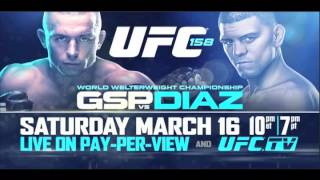 Nick Diaz calls GSP pampered GSP responds by saying that Diaz isnt very smart MUST LISTEN [upl. by Neeham]