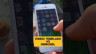 HIDROGEL VS VIDRIO TEMPLADO ¿Cual es la MEJOR PROTECCIÓN para tu Móvil [upl. by Auberta]