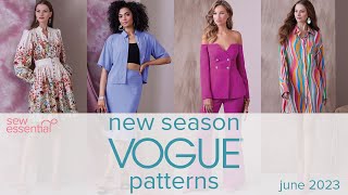 New Season Vogue Patterns  June 2023 [upl. by Battat]