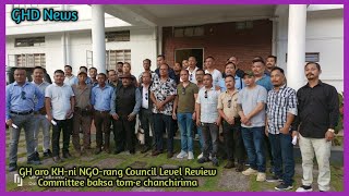 GHD News Oct 28GH aro KHni NGOrang Council Level Review Committee baksa Turao meeting ka·a [upl. by Acinot851]