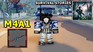 EP3 SURVIVAL STORIES  ฟาร์มแบบรวดเร็ว ไปพร้อมกับปืน M4A1 [upl. by Dnalhsa124]