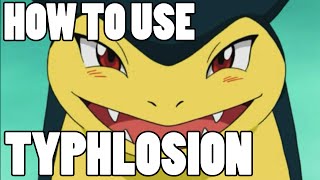 How To Use Typhlosion Typhlosion Strategy Guide ORAS  XY [upl. by Ynattirb]