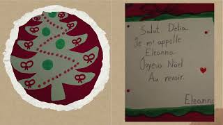 Correspondance de classe etwinning noel fle [upl. by Idden472]