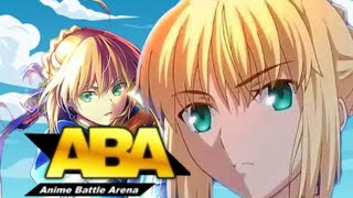 ABA  Saber is one of the best female characters right now  Anime battle arena [upl. by Chickie85]