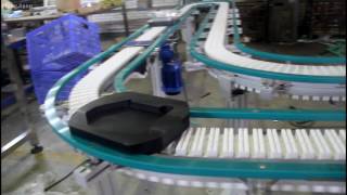 Flexible Conveyor with Pallet [upl. by Okomot556]