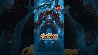 Why hulkbuster in infinity war was so weak🤔 shorts [upl. by Aliam]