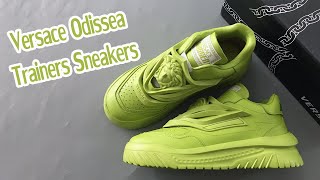 Versace Odissea Trainers Sneakers Review [upl. by Ardnod498]