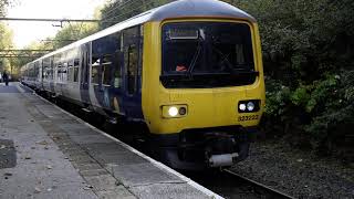 Northern Class 323 Departing Hadfield with horn [upl. by Forland]