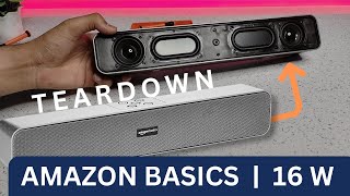 Amazon Basics Soundbar Teardown  Amazon Basics Blutooth Speaker 50 Soundbar Teardown 😱😱 [upl. by Anaejer]