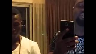 Sarkodie Freestyles with Strongman on a New Track [upl. by Anide]