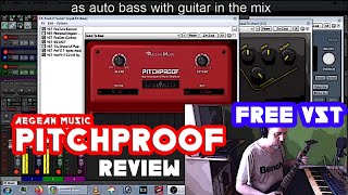 Aegean Musics Pitchproof free VST review [upl. by Derrej]