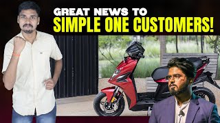 Simple One Electric Scooter Latest Update  Simple Energy Funding  EV Bro [upl. by Sheeran666]