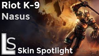 Dreadknight Nasus  Skin Spotlight  Dreadknights Collection  League of Legends [upl. by Ellerrehc]