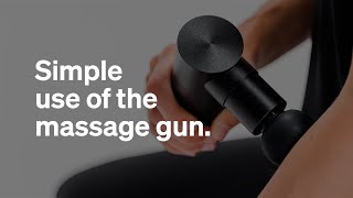 BLACKROLL PRODUCTS  Fascia Gun  How to use the massage gun amp when not to use it [upl. by Gnort]