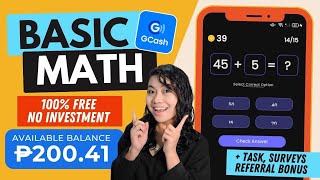 KUMITA FREE GCASH P200 Solve BASIC MATH and more  EARNING APP 2024  Extra Income Online PH [upl. by Parsifal]