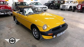 1979 MG B  MATHEWSONS CLASSIC CARS  AUCTION 4 5 amp 6 SEPTEMBER 2024 [upl. by Zetneuq459]