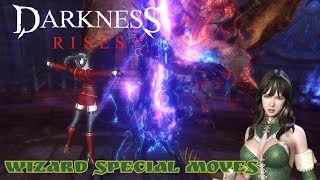 Darkness Rises  not All Wizard Special Moves MOBILE GAMES [upl. by Camellia]