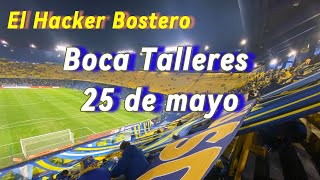 Boca Talleres previa y post partido 25 de mayo 4k [upl. by Adnorhs772]