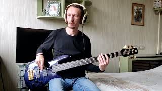 Dream Theater  Answering The Call  Bass cover [upl. by Natsyrt61]