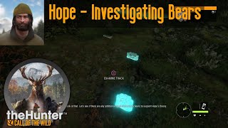 Hope  Investigating Bears theHunter Call of the Wild [upl. by Ainslie]