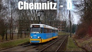 CHEMNITZ TRAM  Die Straßenbahn in Chemnitz 2016 [upl. by Gilliette341]