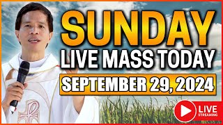 SUNDAY FILIPINO ONLINE LIVE MASS TODAY  SEPTEMBER 29 2024  FR FIDEL ROURA [upl. by Steffy]