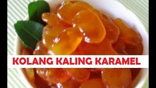 Resep Kolang Kaling Karamel Gula Merah [upl. by Deraj]