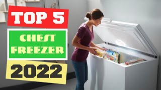 ✅Chest Freezer – Top 5 Best Chest Freezers in 2022 [upl. by Noreg]