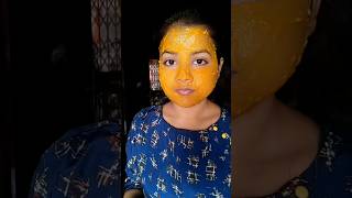 glowing skin face pack facepack homeremedies glowingskin skincare skincareroutine [upl. by Nylessej]