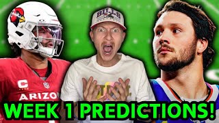 My Week 1 NFL Predictions [upl. by Scarface]