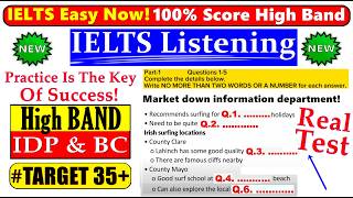 IELTS LISTENING PRACTICE TEST 2024 WITH ANSWERS  06102024 [upl. by Emixam206]