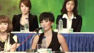 Agnes Monica speech  ASF Pressconf 2009 [upl. by Amsirak]