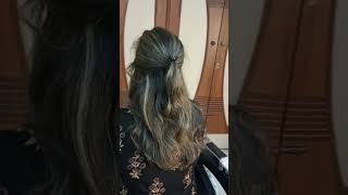 Ash blonde highlights ash blonde highlights yt hairstyle hair beauty [upl. by Arbmik504]