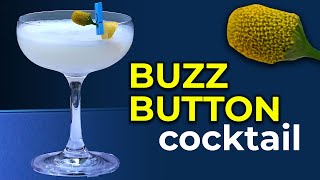 BUZZ BUTTON INFUSED DRINK  White Lady Cocktail [upl. by Meldoh66]