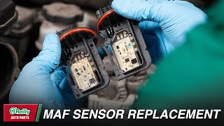 How To Clean amp Replace an MAF Sensor Mass Air Flow Sensor [upl. by Remark70]