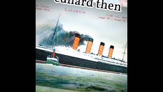 cunard Edit 💀💀capcut history oceanliners carpathia lusitania aquitania mauretania ww1 ww2 [upl. by Deden]