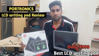 PORTRONICS RUFFPAD  Unboxing and First Impression  LCD writing pad review  Best LCD writing pad [upl. by Homans]