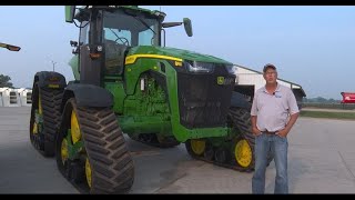 Machinery Pete TV Show John Deere 8RX 410 9R 640 and 8R 340 Tractors Sell on Michigan Farm Auction [upl. by Eatnoid97]