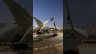 Deicing deicing aircraft airport aeroplane plane [upl. by Florenza402]