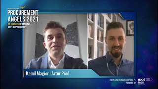 KAMIL MAGIER I ARTUR PROĆ  KONFERENCJA ZAKUPOWA PROCUREMENT ANGELS 2021 [upl. by Dimitri]