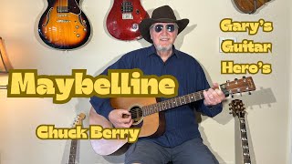 quotMaybellinequot Simplified Acoustic Guitar Lesson Key of G guitarlessons beginnerguitarlessons [upl. by Carena]