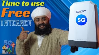 5G आगया  आगया  आगया  Eion 5G ODU Multi Sim FWA 5G WIFI Router Speed Testing Airtel 5G and Jio 5G [upl. by Deborah364]