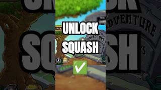 Unlock SQUASH pvz plantsversuszombies [upl. by Winwaloe]