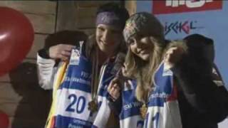 lindsey vonn and maria riesch [upl. by Nylzzaj]