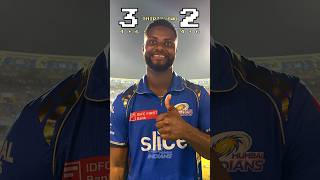 Romario Shepherd  Finisher Powerhouse Hand cricket champion 😜😎  MumbaiMeriJaan MumbaiIndians [upl. by Vokay]