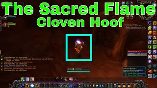 The Sacred Flame Quest  Cloven Hoof Location  Pacify the Centaur Quest Combo Guide  WoW Classic [upl. by Melone]